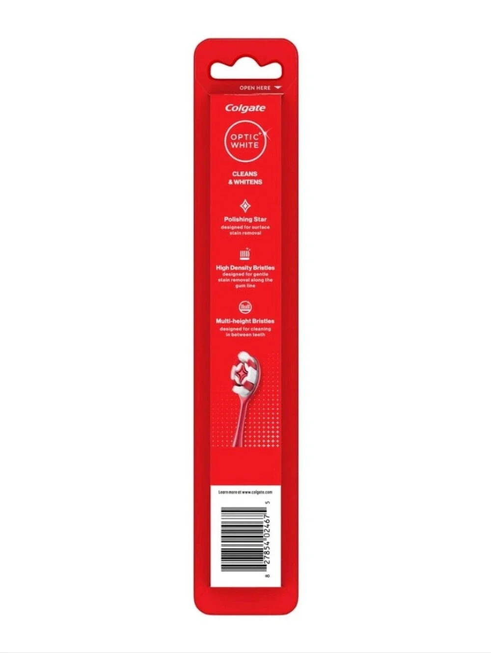 ⭐4/$15 Colgate Optic White Soft Toothbrush for Adults In White